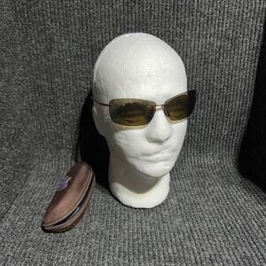 Maui Jim Lighthouse Sunglasses Unisex 65mm Rootbeer Brown Polarized MJ-423-26